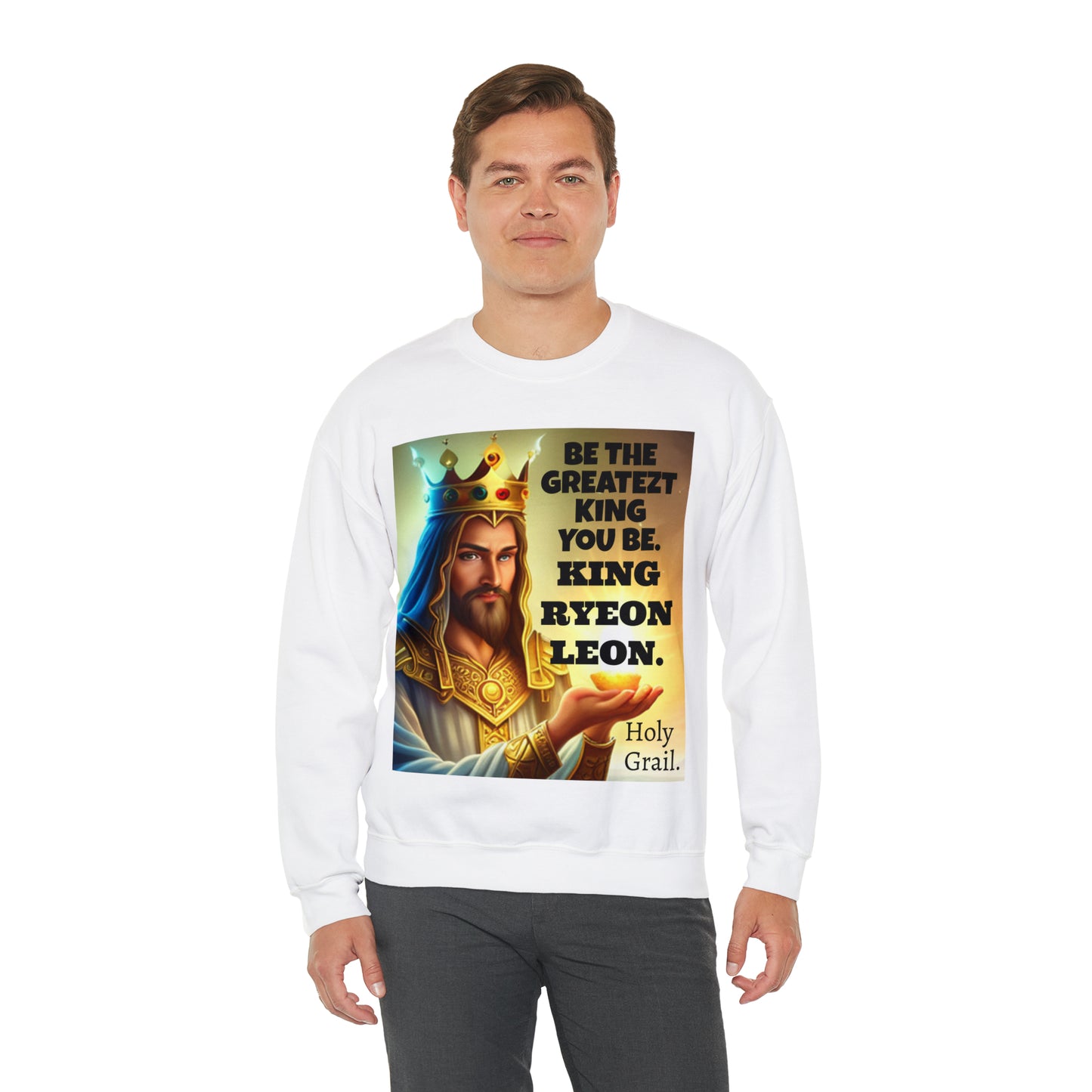 Greatezt King. Unisex Heavy Blend™ Crewneck Sweatshirt