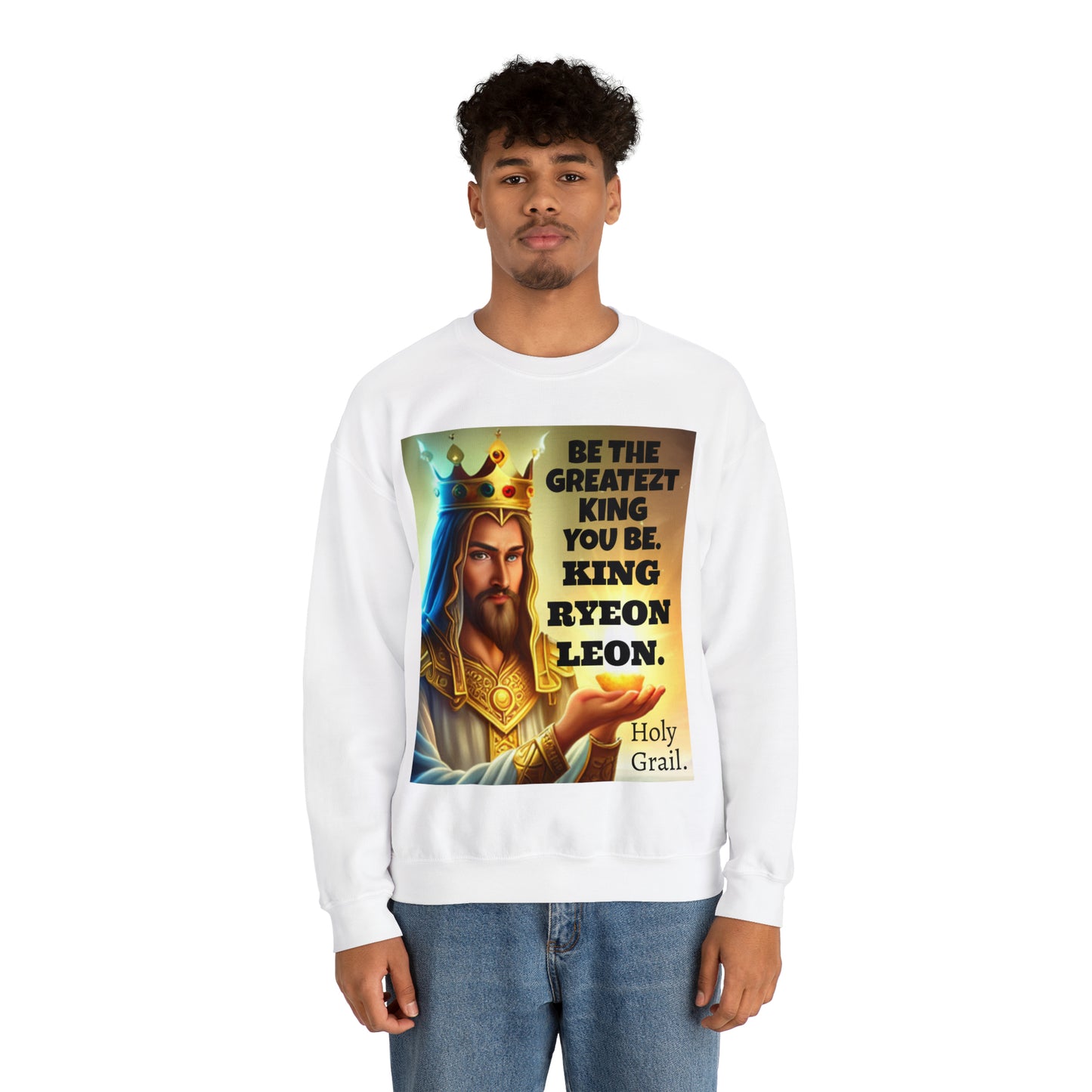 Greatezt King. Unisex Heavy Blend™ Crewneck Sweatshirt